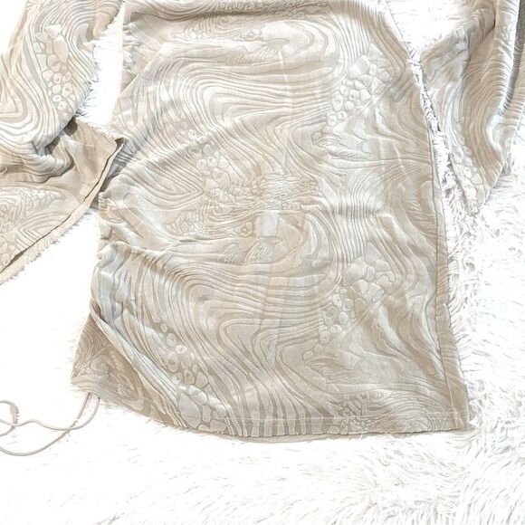 I AM GIA Dress Amina Burnout Mini Zebra Print Tan Size US 6 Medium - Picture 9 of 13